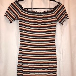 Off the shoulder dress